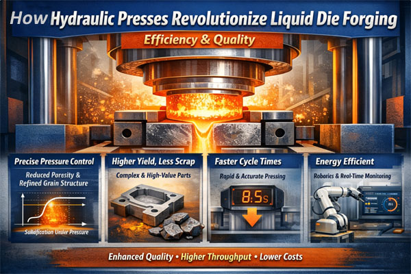How Hydraulic Press Revolutionize Liquid Die Forging Efficiency & Quality