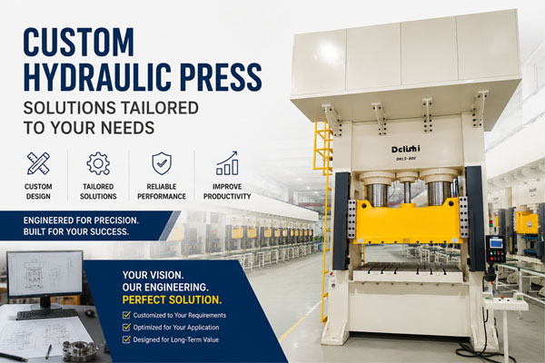 Custom Hydraulic Press Solutions Tailored to Your Needs