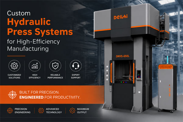 Custom Hydraulic Press Systems for High-Efficiency Manufacturing