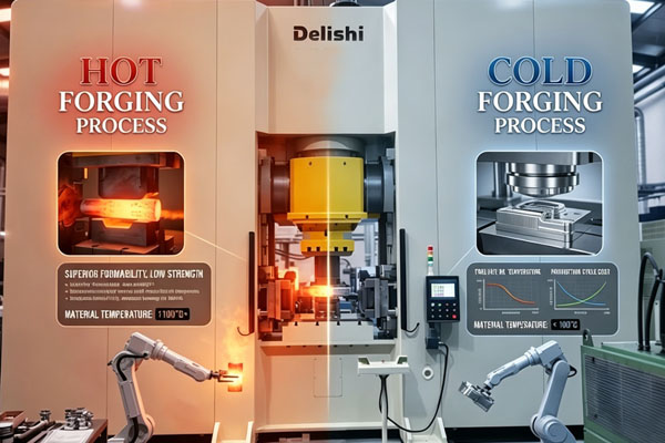 Hot Forging vs. Cold Forging – Which Hydraulic Press Process Wins for Your Application?
