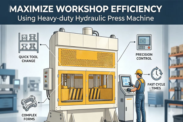 Maximize Workshop Efficiency with Heavy-Duty Hydraulic Press Machines