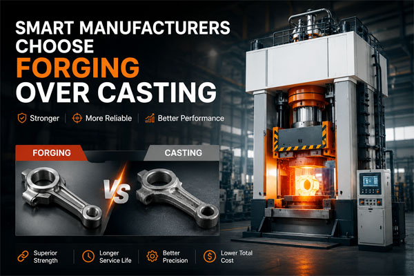 Smart Manufacturers Choose Forging Over Casting