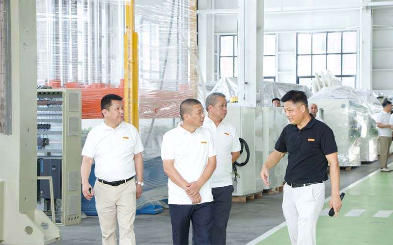 visit Delishi smart servo hydraulic press manufacturing base