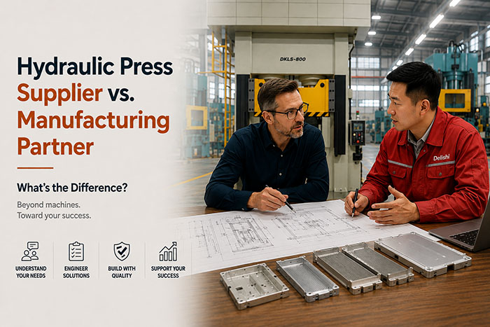 Hydraulic Press Supplier vs. Manufacturing Partner – What's the Difference