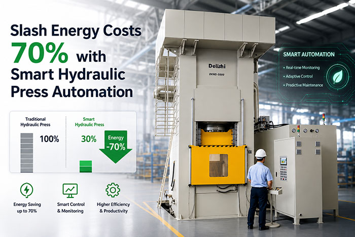 Slash Energy Costs 70% with Smart Hydraulic Press Automation