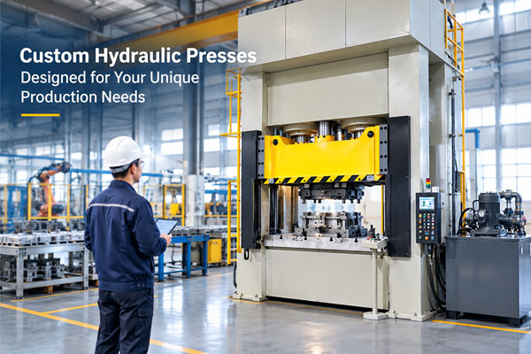Custom Hydraulic Presses Designed for Your Unique Production Needs